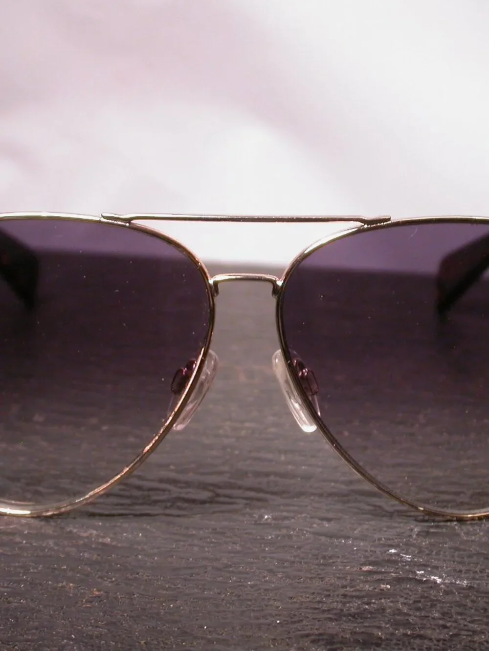 Rag & Bone Gold Tortoise Aviator Shades Sunglasses